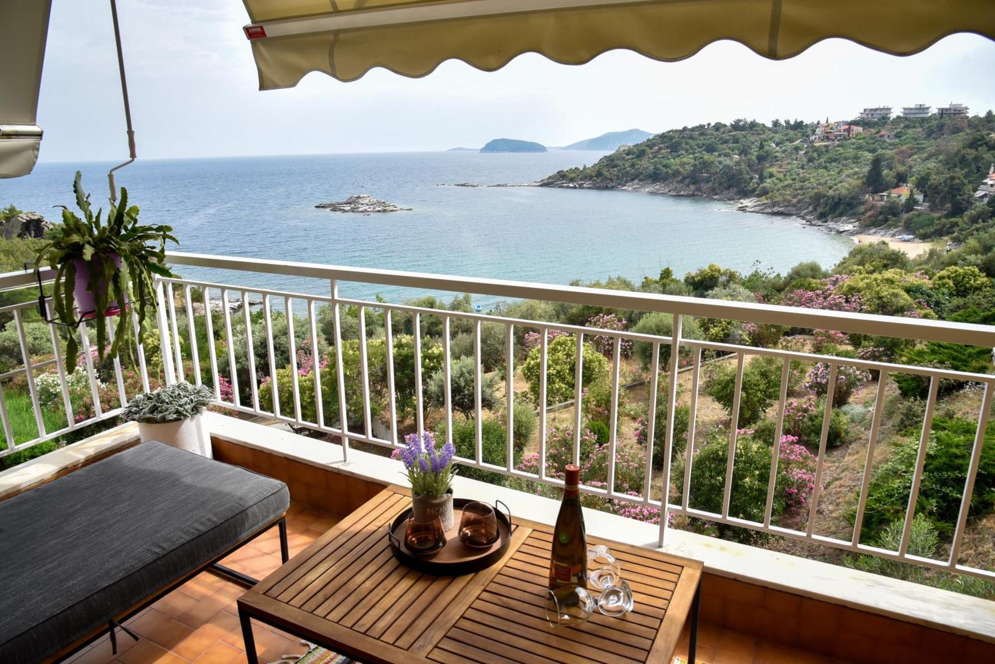 Beach Apartment PalaiónTsiflíkion 외부 사진